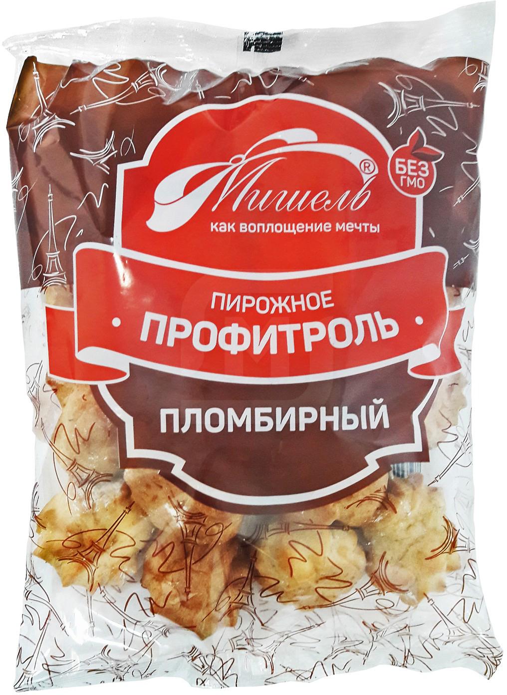 

Пирожное Мишель Профитроль пломбирный
