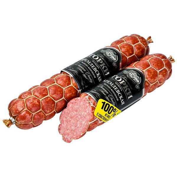 Колбаса варёно-копчёная Ближние Горки Кремлёвская категория Б