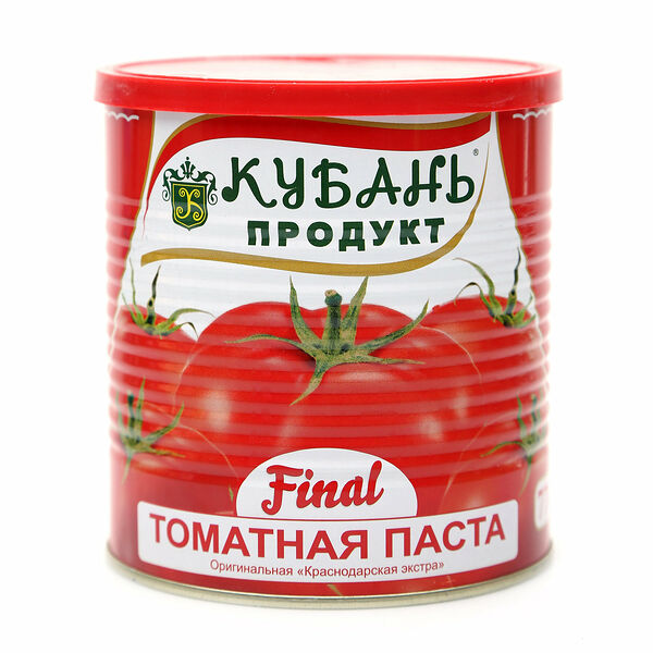 Томатная паста ТМ Кубань продукт