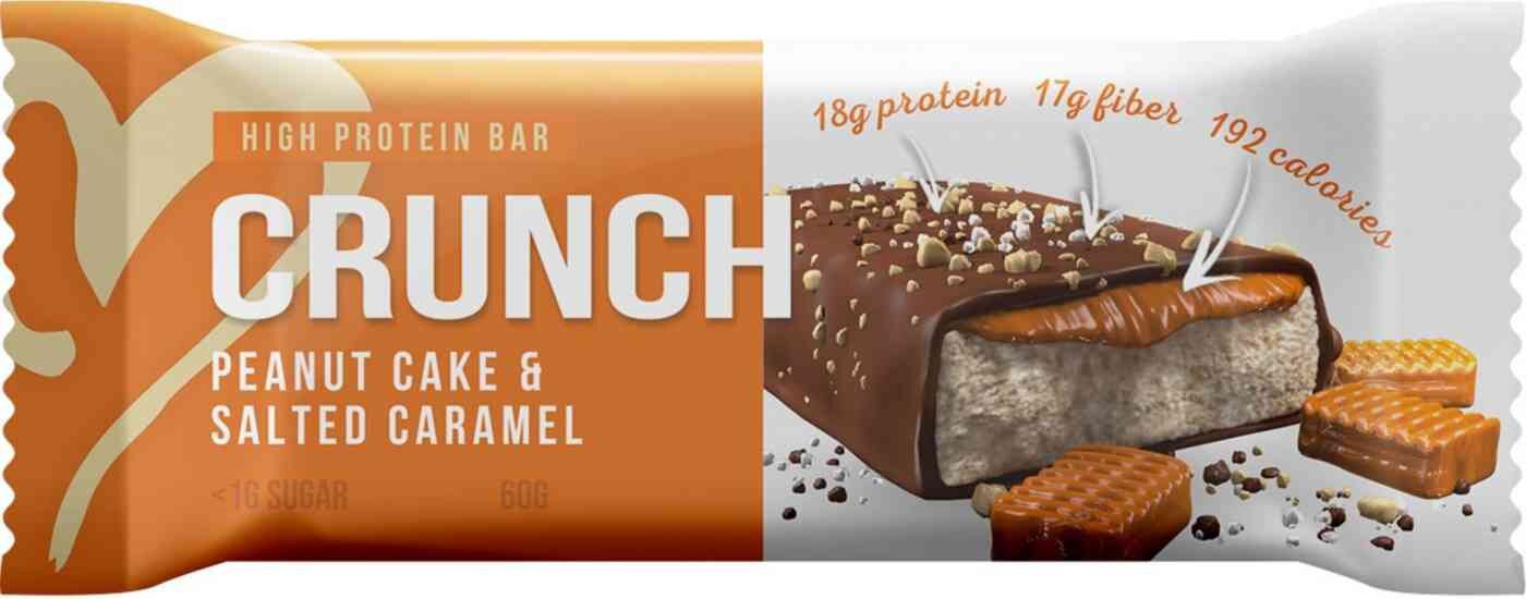

Батончик протеиновый BootyBar Crunch Арахисовый пирог с соленой карамелью 60 г 1 шт
