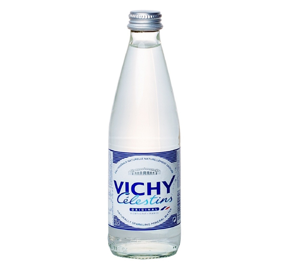 

Вода минеральная Vichy Celestins газированная лечебно-столовая 0.33 л