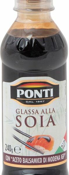 Топпинг соевый Ponti Glassa Alla Soia на основе бальзамического уксуса