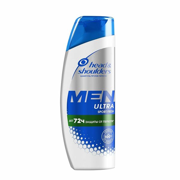 Шампунь против перхоти Head & Shoulders Men Ultra Sport Fresh, мужской, с мятой