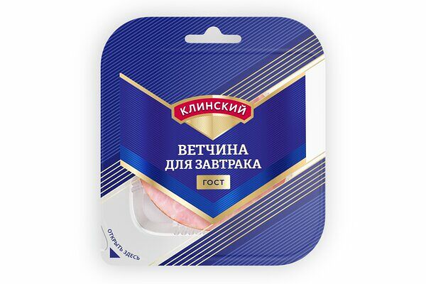 Ветчина Клинский Для завтрака, нарезка
