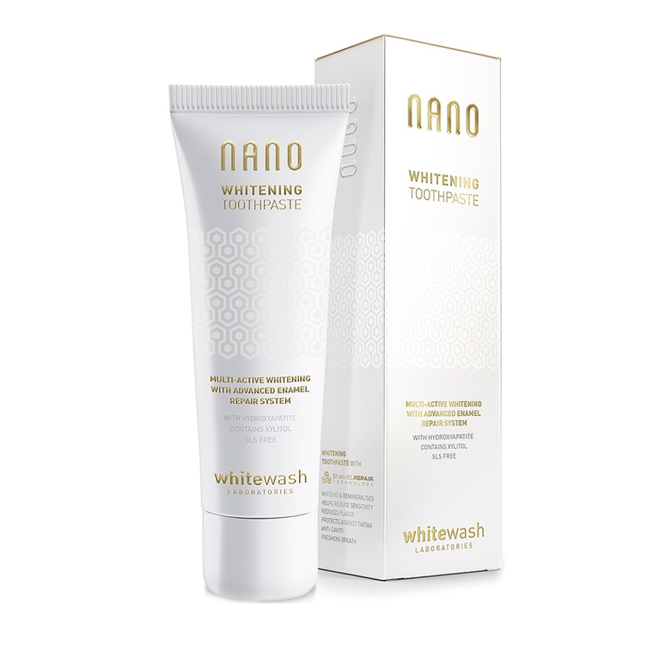 

Зубная паста отбеливающая WhiteWash NANO, 75 г