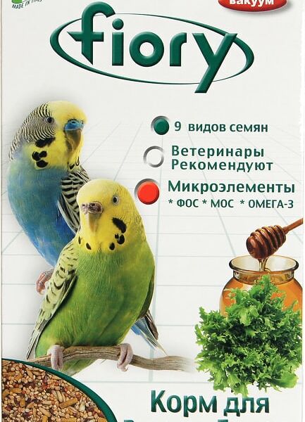 Корм для птиц Fiory Breeders для волнистых попугаев 400г