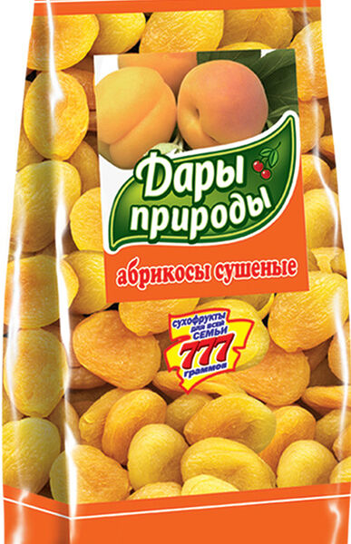 Абрикосы сушеные Дары природы