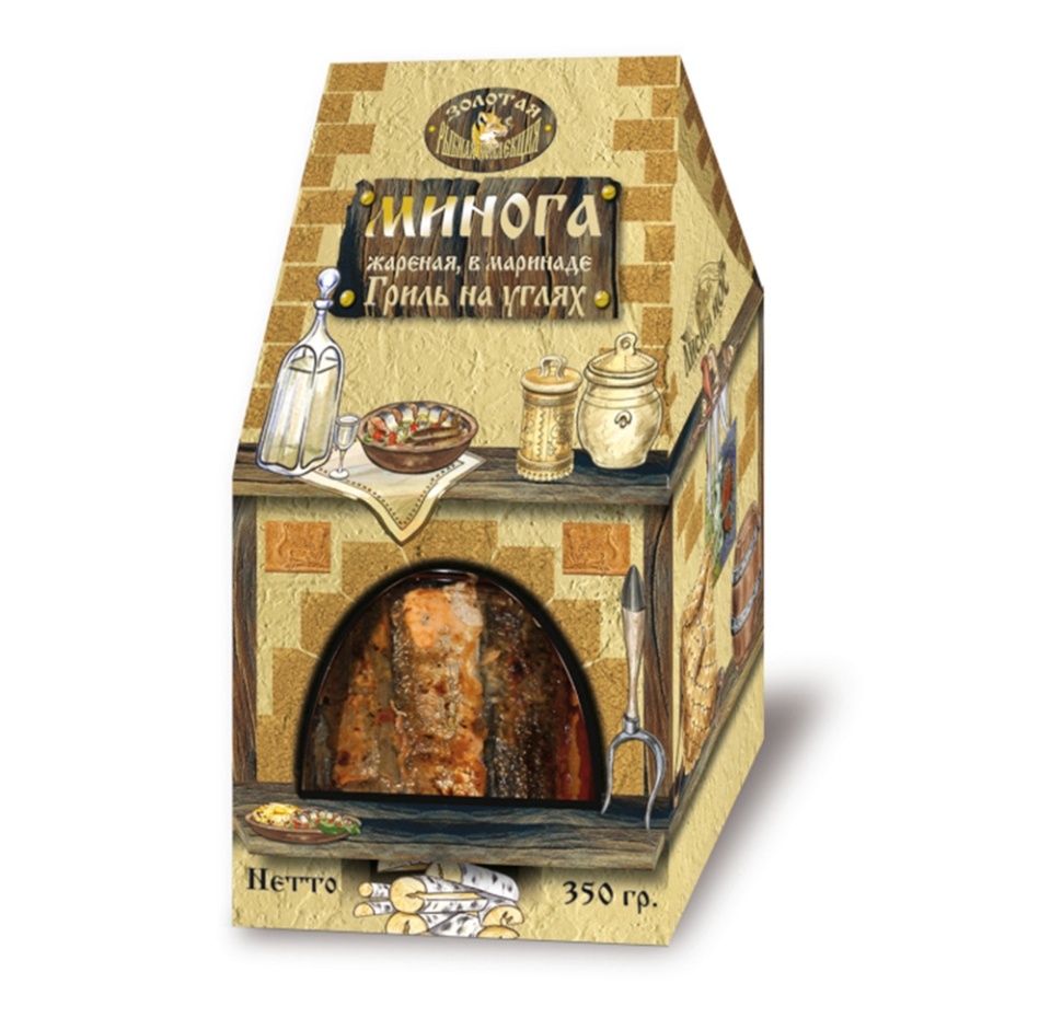 

Минога Лисий нос жареная в маринаде 300 г