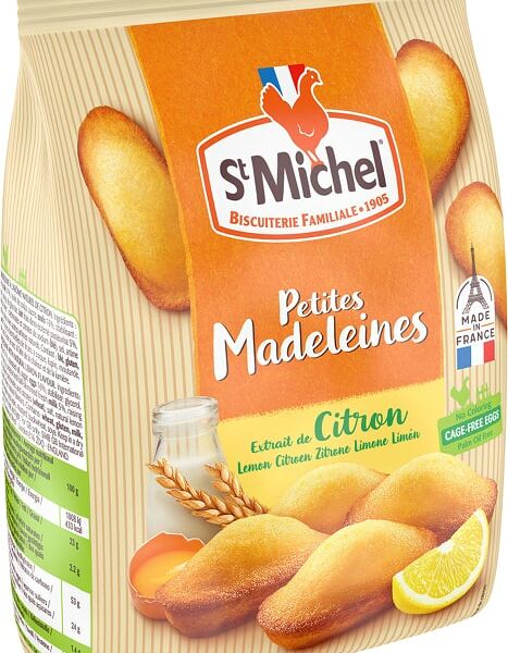 Пирожное St Michel Мадлен бисквитное лимон 175г