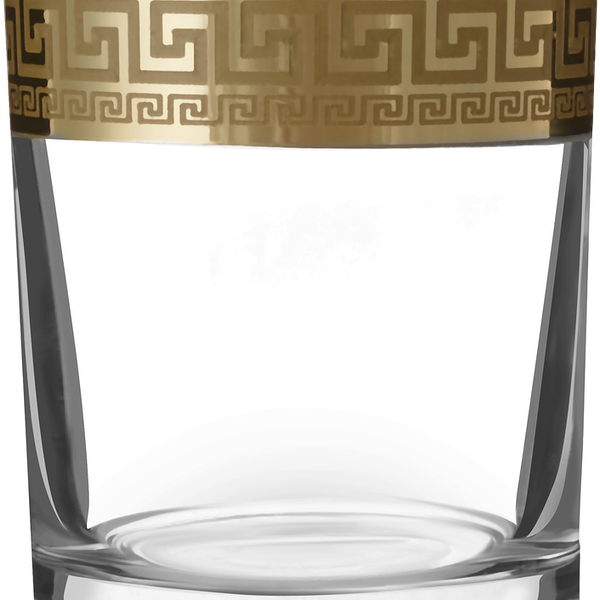 Стакан для виски Барокко с узором стекло 270мл Арт. EAV163-405-ГФ/Л