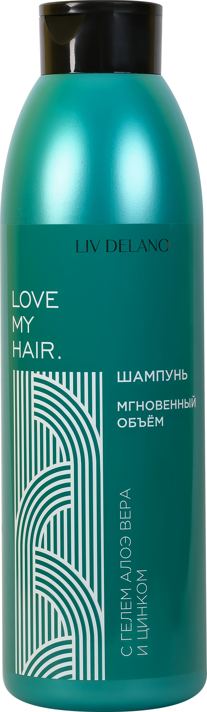 

Шампунь для волос LIV DELANO Мгновенный объем с гелем алоэ вера и цинком, 1л