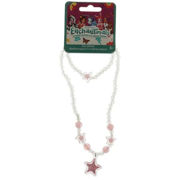 Аксессуары д/девочек Энчантималс бижутерия кулон+браслет Милая Леди