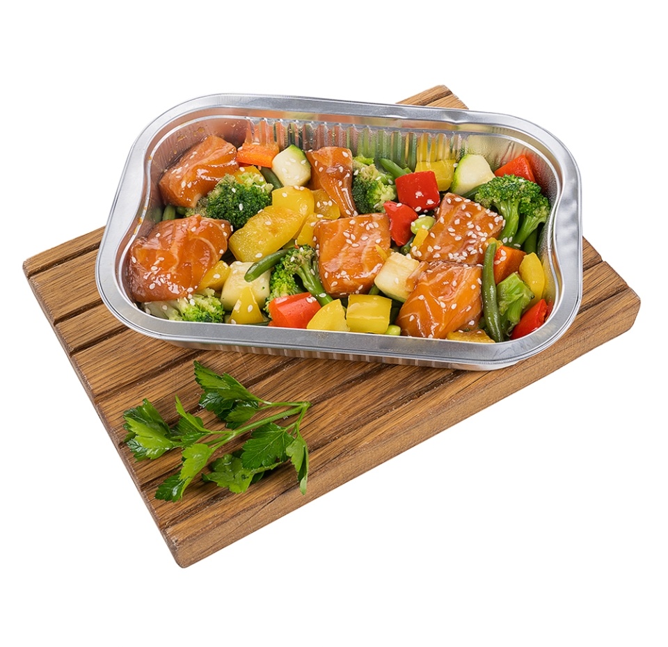 

Лосось атлантический под азиатским соусом, «Почти готово», 310 г, Россия