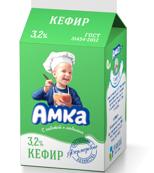 Кефир Амка 3,2 %