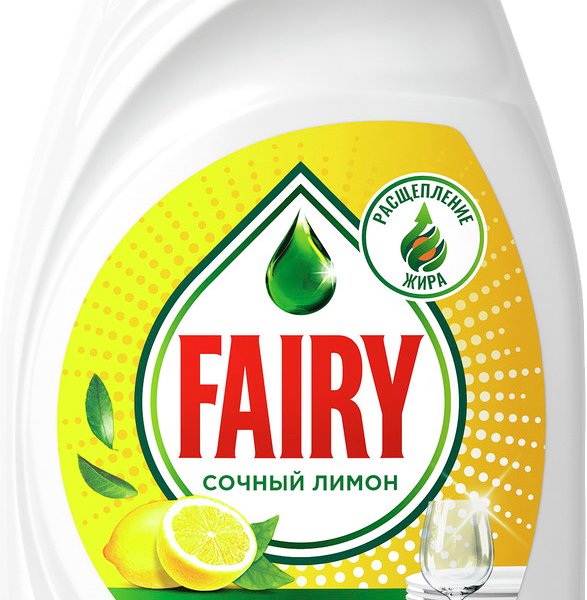 Гель для мытья посуды Fairy Сочный лимон 800 мл