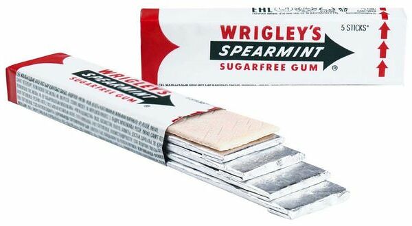Жевательная резинка Wrigleys Spearmint пластинки