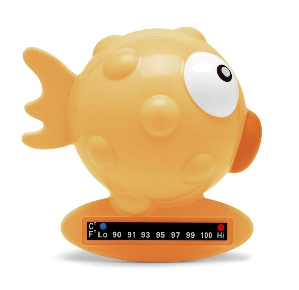 

Термометр для ванны «Рыба-шар», жёлтый, 0 мес., Chicco, Китай