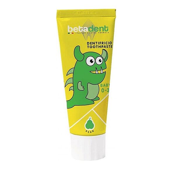 Зубная паста для детей Betadent Baby 0-3 со вкусом груши 75 мл 