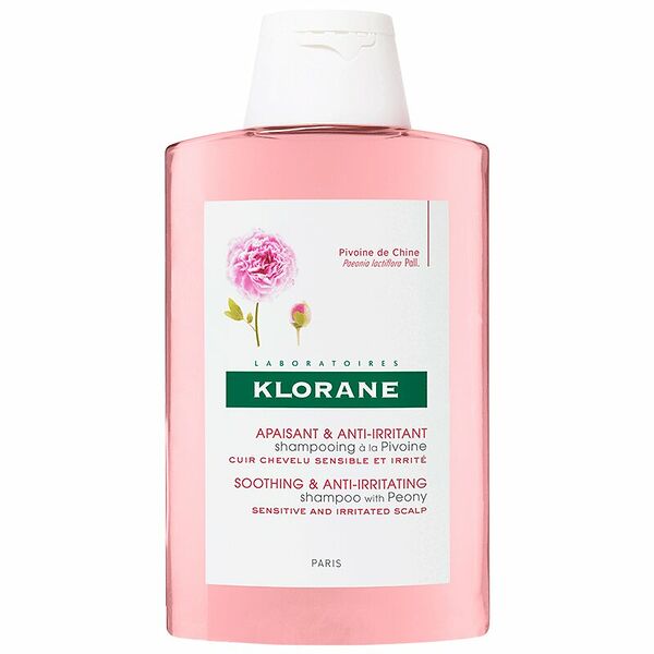 Шампунь Klorane 200 мл для чувствительной кожи головы с пионом