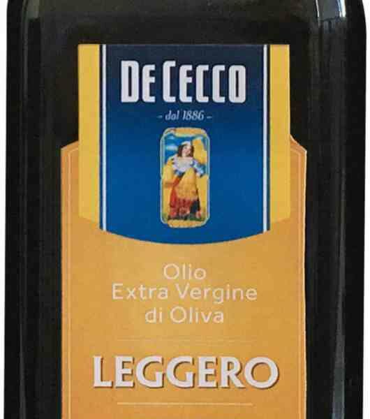 Масло оливковое De Cecco Leggero Extra Vergine нерафинированное