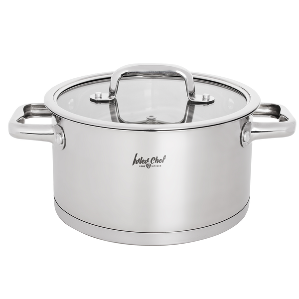 Кастрюля Ivlev Chef Royal с крышкой 3,4 л, 20 см