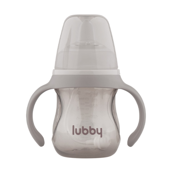 

Поильник-непроливайка Lubby с мягким носиком с 6 месяцев арт. 30991 180 мл