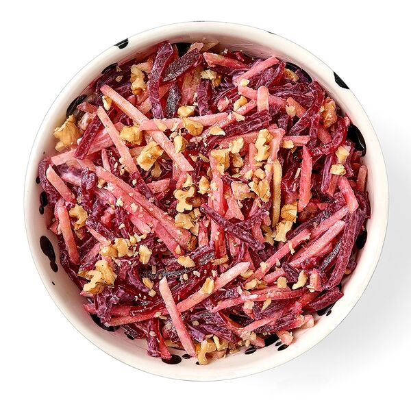 Свёкла с яблоком и грецким орехом Азбука Life