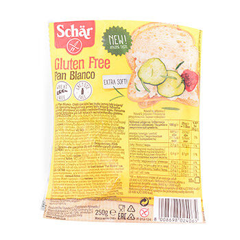 Хлеб белый Schar Pan Blanco без глютена, 250г