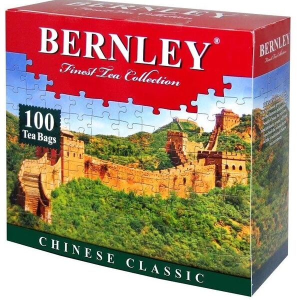 Чай зеленый Chinese Classic Bernley 100 пакетиков