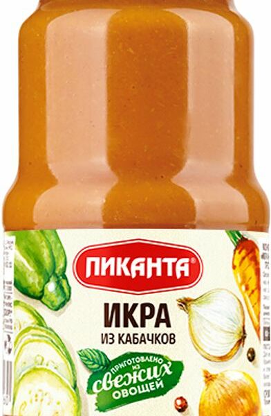 Икра Пиканта из кабачков 450г