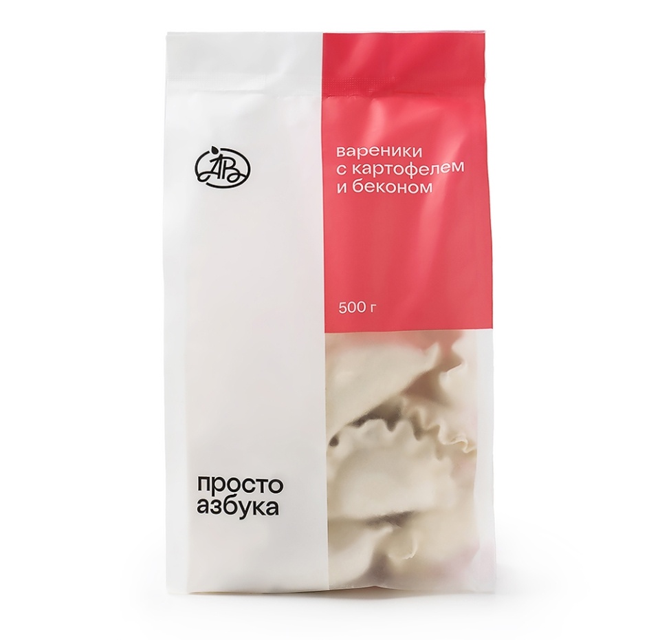 

Вареники Просто Азбука с картофелем и беконом, 0.5 кг