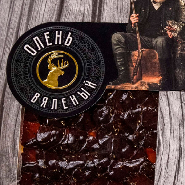 Мясо Деликатес Дичь Оленина сыровяленая нарезка