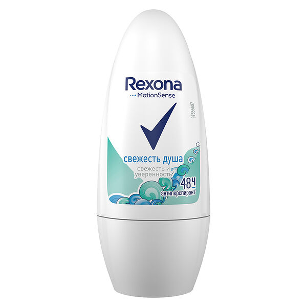 Дезодорант роликовый женский Rexona Свежесть душа 50 мл