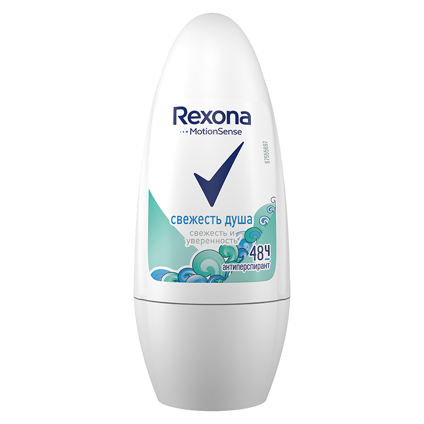 

Дезодорант роликовый женский Rexona Свежесть душа 50 мл