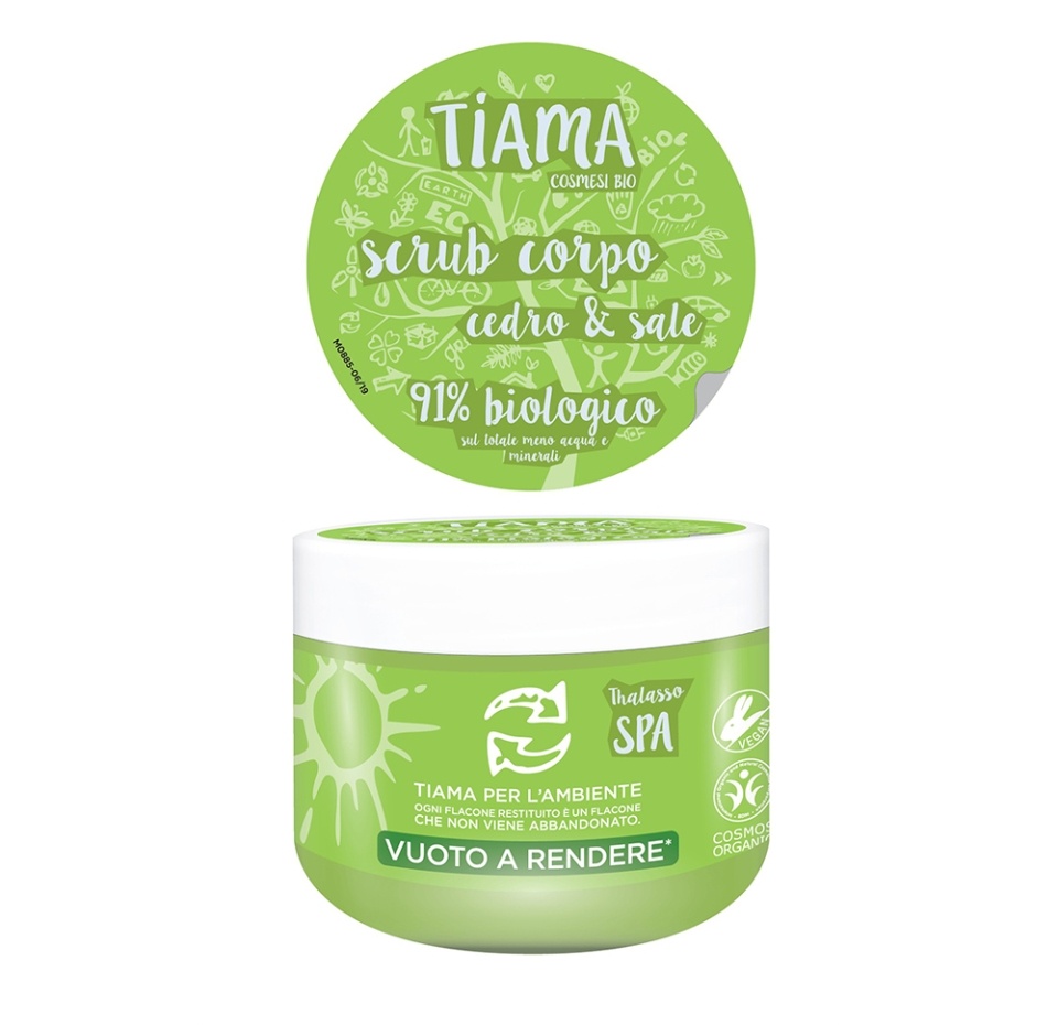 

Скраб для тела Tiamabio body scrub citron с ароматом цитрона 250 мл