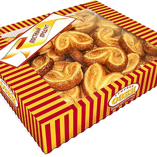 Печенье Семейка Озби Мини плюшки с маком и сахаром лайт