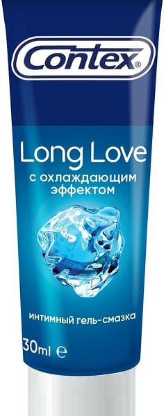 Гель-смазка Contex Long Love с охлаждающим эффектом 30мл