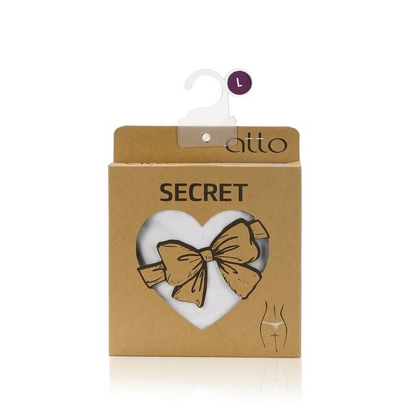 Женские трусы-стринги Atto Secret, белые, L