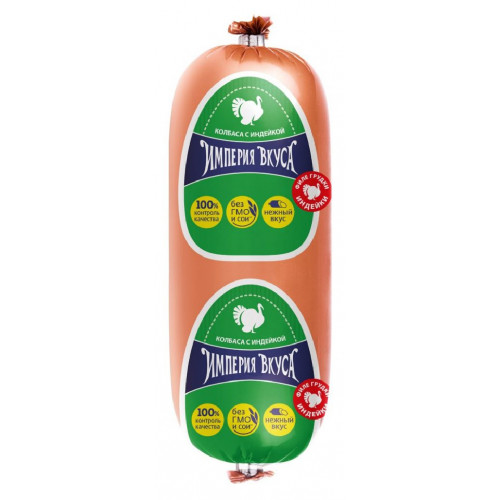

Колбаса Империя Вкуса с индейкой вареная 380 г