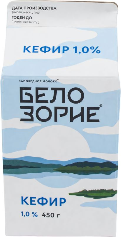 

Кефир Белозорие 1% 450 г