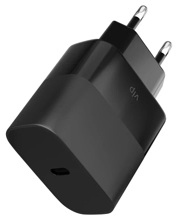 Сетевое зарядное устройство VLP GaN 45Вт USB-C, PD, PPS, черный