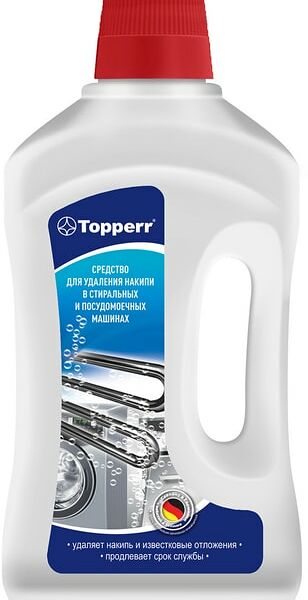 Чистящее средство Topperr От накипи в стиральных и посудомоечных машинах 500мл