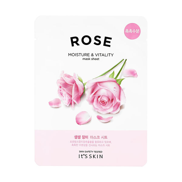 Маска для лица It's skin с экстрактом розы увлажняющая и восстанавливающая 20 г
