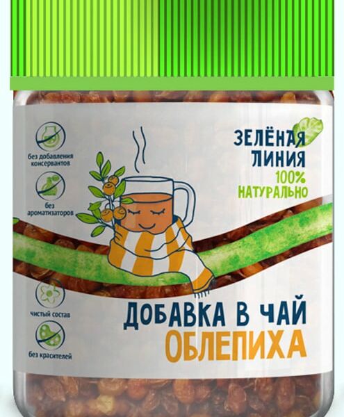 Добавка в чай Зеленая Линия Облепиха 40г