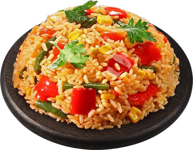 

Рис Торговая площадь с овощами вес
