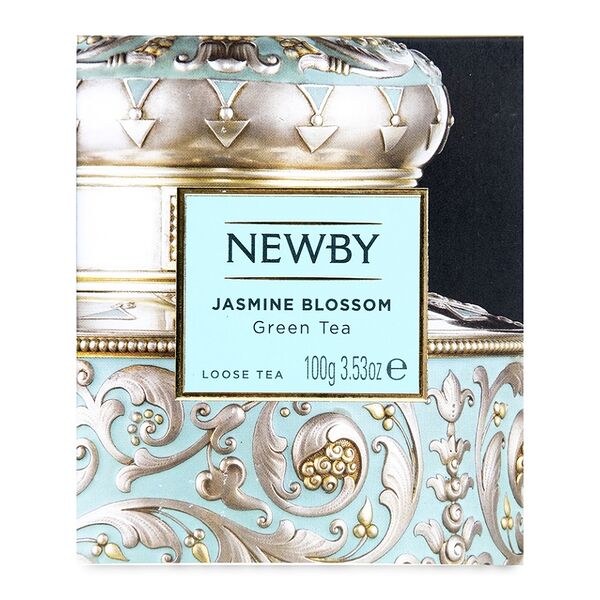 Чай зеленый Newby Наследие Jasmine blossom листовой, 100г