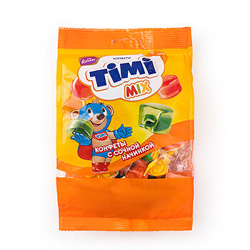 Конфеты желейные Konti Timi mix с сочной начинкой