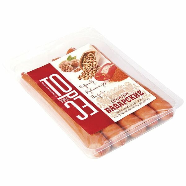 Сосиски варёные Торес Баварские охлажденные 330г