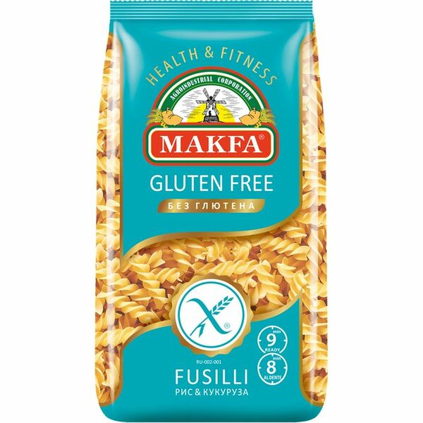 Макаронные изделия Макфа Fusilli без глютена 300 г