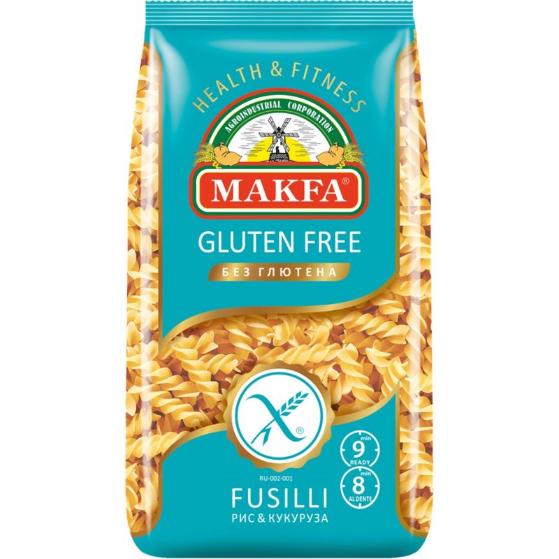

Макаронные изделия Макфа Fusilli без глютена 300 г
